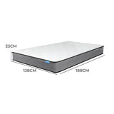 Dreamz Spring Mattress Pocket Bed Top Double-1910112886328528898