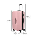 Slimbridge 30" Trunk Luggage Travel Pink 3.05x3.65m-1910112844020584450