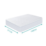 DreamZ Mattress Protector Topper Polyester Single-1910113036983734274