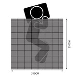 DreamZ Duck Down Feather Quilt 200GSM Queen-1910113005685837826