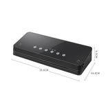 TOQUE Food Vacuum Sealer Machine Fresh Black-1820268834741948418
