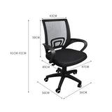 2x Levede Office Chair Gaming Computer Black-1910113031724077058