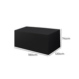 Marlow Outdoor Furniture Cover Garden Black 180CM-1910112914031906818