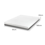 DreamZ Memory Foam Mattress Single Egg-1919892865874530306