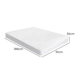 DreamZ Mattress Protector Topper Pillowtop Single-1910113036140679170