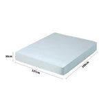 Dreamz Double Mattress Protector Pillowcases Double Blue-1910112876966842370