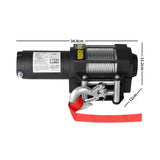Electric Winch 4500LBS/2041KG 12V Wireless-1910113248460541954