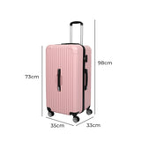 Slimbridge 28" Trunk Luggage Travel Pink 28 inch-1910112843093643266