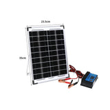 12V 10W Solar Panel Kit Mono Caravan-1910112553439203330