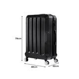 Slimbridge 28" Luggage Suitcase Trolley Black 28 inch-1910112828031897602
