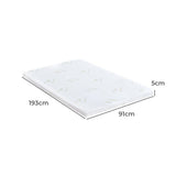 DreamZ 5cm Thickness Cool Gel Memory Single-1910113022605660162