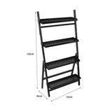 Levede 4-Tier Plant Stand Outdoor Indoor-1919892939803332610