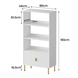 Levede Display Shelf 3 Tier Bookshelf-1937319795045306370