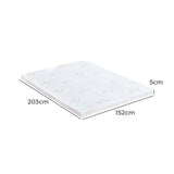 DreamZ 5cm Thickness Cool Gel Memory Queen-1910113022303670274