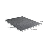 Dreamz Pillowtop Mattress Topper Protector King Single-1910112899536392194