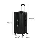Slimbridge 30" Trunk Luggage Travel Black 3.05x3.65m-1910112843567599618