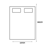 Dreamz Bamboo Pillowtop Mattress Topper Double-1910112894083796994