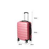 Slimbridge 24"Luggage Case Suitcase Rose Gold 24 inch-1910112837527801858
