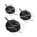 TOQUE Non Stick Frying Pan Set 3PCS-1910113168164786178