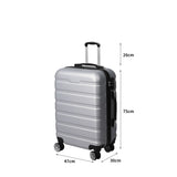 Slimbridge 28" Luggage Case Suitcase Silver 28 inch-1910112839025168386