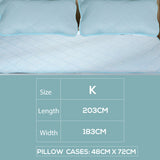 Dreamz Mattress Protector Cool Topper King-1910112893765029890