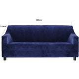 Marlow Sofa Covers 4 Seater High Stretch Navy-1927582208512626690