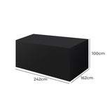 Marlow Outdoor Furniture Cover Garden Black 30cm Extension-1910112914640080898