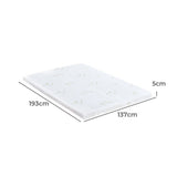 DreamZ 5cm Thickness Cool Gel Memory Double-1910113021892628482