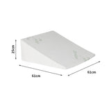 DreamZ Bedding Wedge Pillow Memory Foam White 25-1910113042285334530