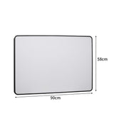 EMITTO LED Ceiling Light Ultra-Thin 96W Black-1910112849649340418