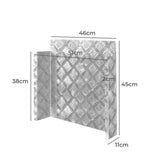 Manan Caravan Diesel Heater Tank Cover Silver-1910113261387386882