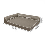 Pawz Orthopedic Dog Bed M Coffee-1937319801433231362