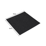 Marlow 20x Carpet Tiles 5m2 Box Heavy Black-1910113061616881666