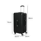 Slimbridge 28" Trunk Luggage Travel Black 28 inch-1910112842489663490
