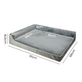 Pawz Orthopedic Dog Bed L Grey-1937319801210933250