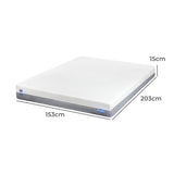 Dreamz Queen Mattress Gel Memory Foam-1919892866503675906