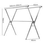Levede Adjustable Clothes Drying Airer Foldable-1910112233850015746