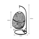 Levede Hanging Swing Egg Chair Outdoor-1910112909850185730