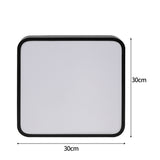 EMITTO Ultra-Thin 5CM LED Ceiling Down 18W Black-1910112847904509954