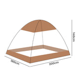Dreamz Mosquito Bed Nets Foldable Canopy King-1910112871128371202