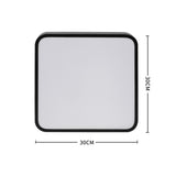 EMITTO 3-Colour Ultra-Thin 5CM LED Ceiling 36W Black-1910112857299750914