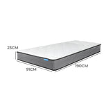 Dreamz Spring Mattress Pocket Bed Top Single-1910112886945091586