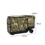 Slimbridge 20" Electric Riding Luggage Suitcase Green Colour-1919892861885747202