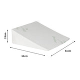 DreamZ Bedding Wedge Pillow Memory Foam White 19-1910113042109173762
