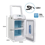 Spector Car Fridge Freezer 35L 12V Chest Refrigerator Portable Travel Camping-1937319791320764418