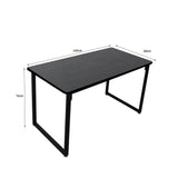 Levede Office Desk Computer Laptop Desks Black-1910113319663046658