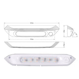 Manan Dual LED Awning Light Amber White-1910113253980246018