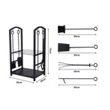Traderight Firewood Rack 4 Fireplace-1910113105648685058