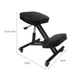 Levede Kneeling Chair Computer Ergonomic Black-1910113318870323202