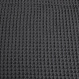 DreamZ Throw Blanket Cotton Waffle Blankets Grey Double-1919892916038406147